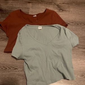 Shein teen cropped tops :)